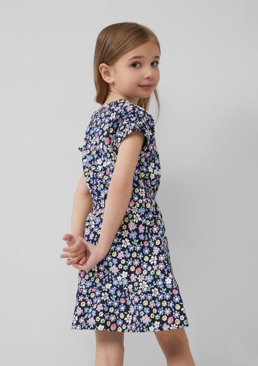 Immagine prodotto S.Oliver Kleid Kurzes Kleid mit All-over-Print und Raffung (92)