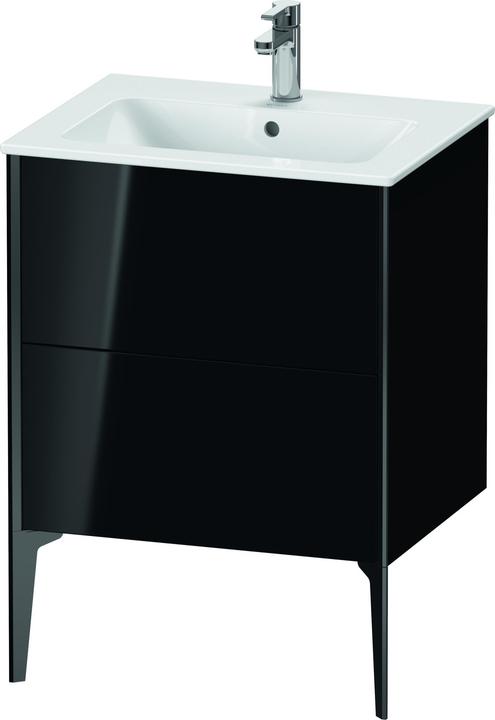Actual product image Duravit XViu 4481 Vanity unit vertical, 2 drawers, for wash basin ME by Starck 233663, 610x480 mm (61 x 48 x 59.5 cm)