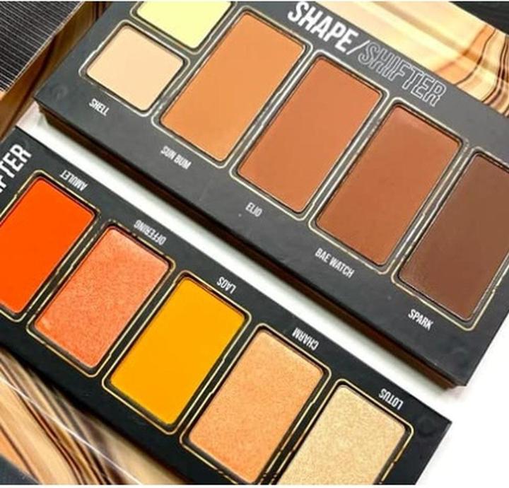 Actual product image BPerfect Cosmetics Zackary Vang and Cohlsworld Shape Shifter Eye Shadow Palette 1.69 Ounce