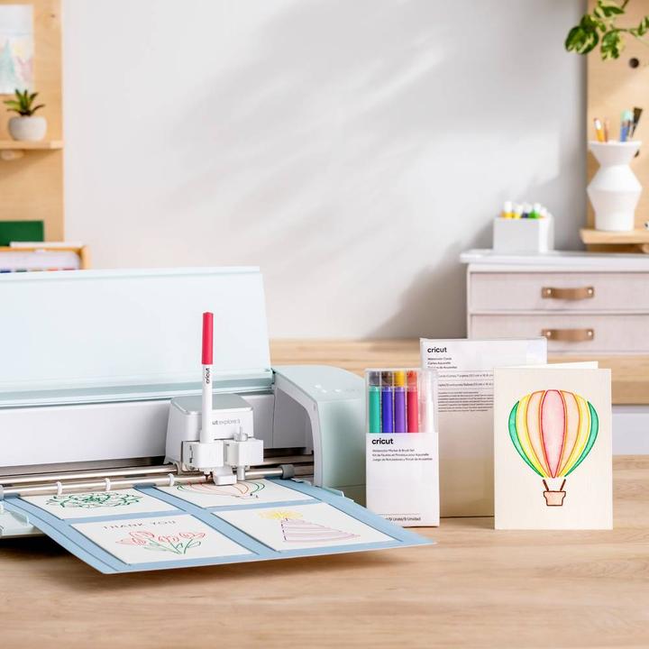 Actual product image Cricut watercolor cards R40 10 pieces (P) (12.3 x 16.7 cm, 10 x)