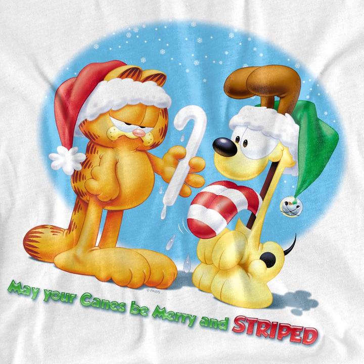 Image du produit Garfield - T-shirt MERRY AND STRIPED - Adulte (M)
