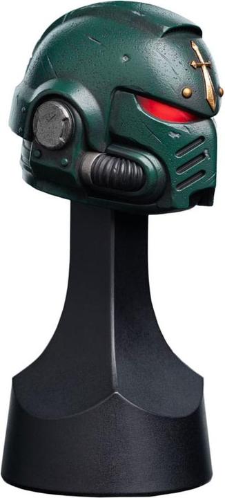 Actual product image Weta Workshop Warhammer 40,000 Replica 1/4 Dark Angels Helmet 12 cm