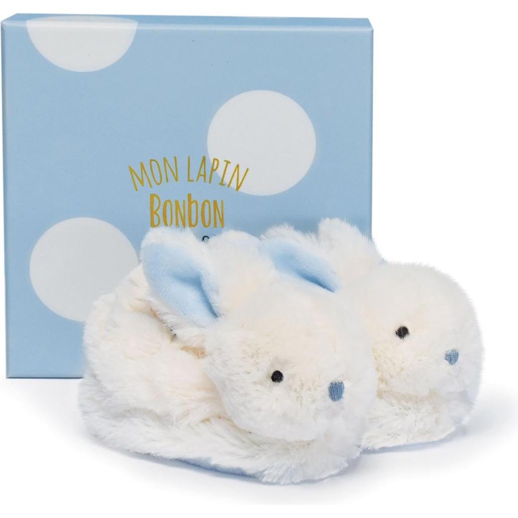 Doudou et Compagnie, Babyschuhe, Hausschuhe, Blau, (One Size)