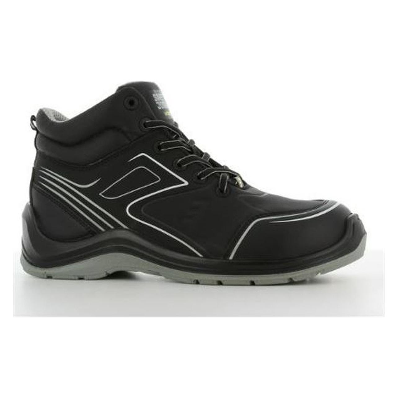 Safety Jogger, Werkschoenen, SI0700480 Sportlicher Metallfreier Halbhoher S3 Esd-Sicherheitsschuh Schwarz (48)