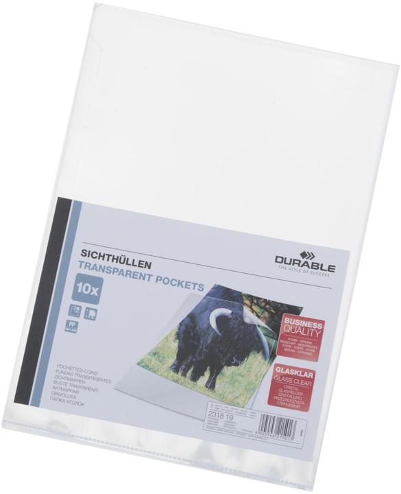 Produktbild Durable Sichthüllen aus PP, genarbt (A4, 10x)
