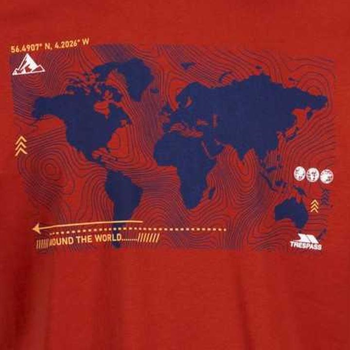 Actual product image Trespass Mens Chera Printed T-Shirt (M)