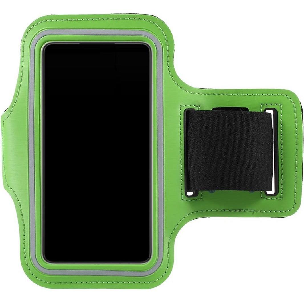 CoverKingz Universal Sportarmband für alle Handymodelle von 6,6" bis 6,9" Zoll, Smartphone Sportarmband, Grün