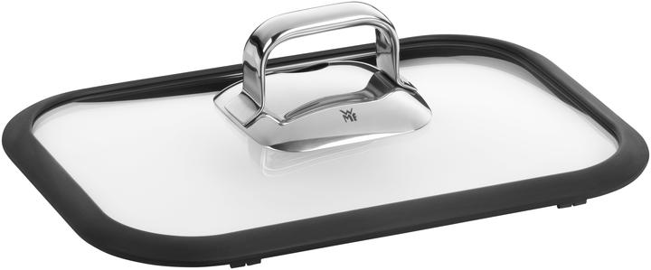 Immagine prodotto WMF Coperchio di vetro con bordo di tenuta (senza termometro) (Materiale sintetico, Metallo, Vetro)