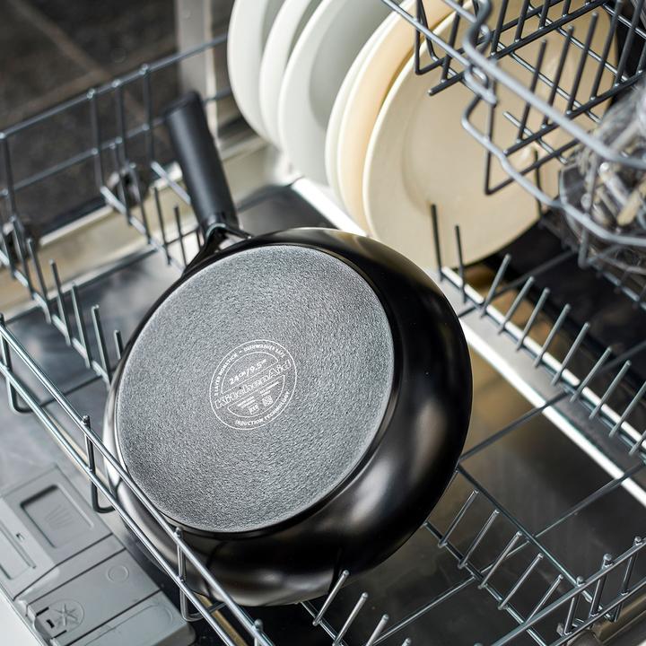 Produktbild KitchenAid Wok mit Antihaftbeschichtung (Pfannenset + Topfset, Aluminium, 28 x 12.50 cm)