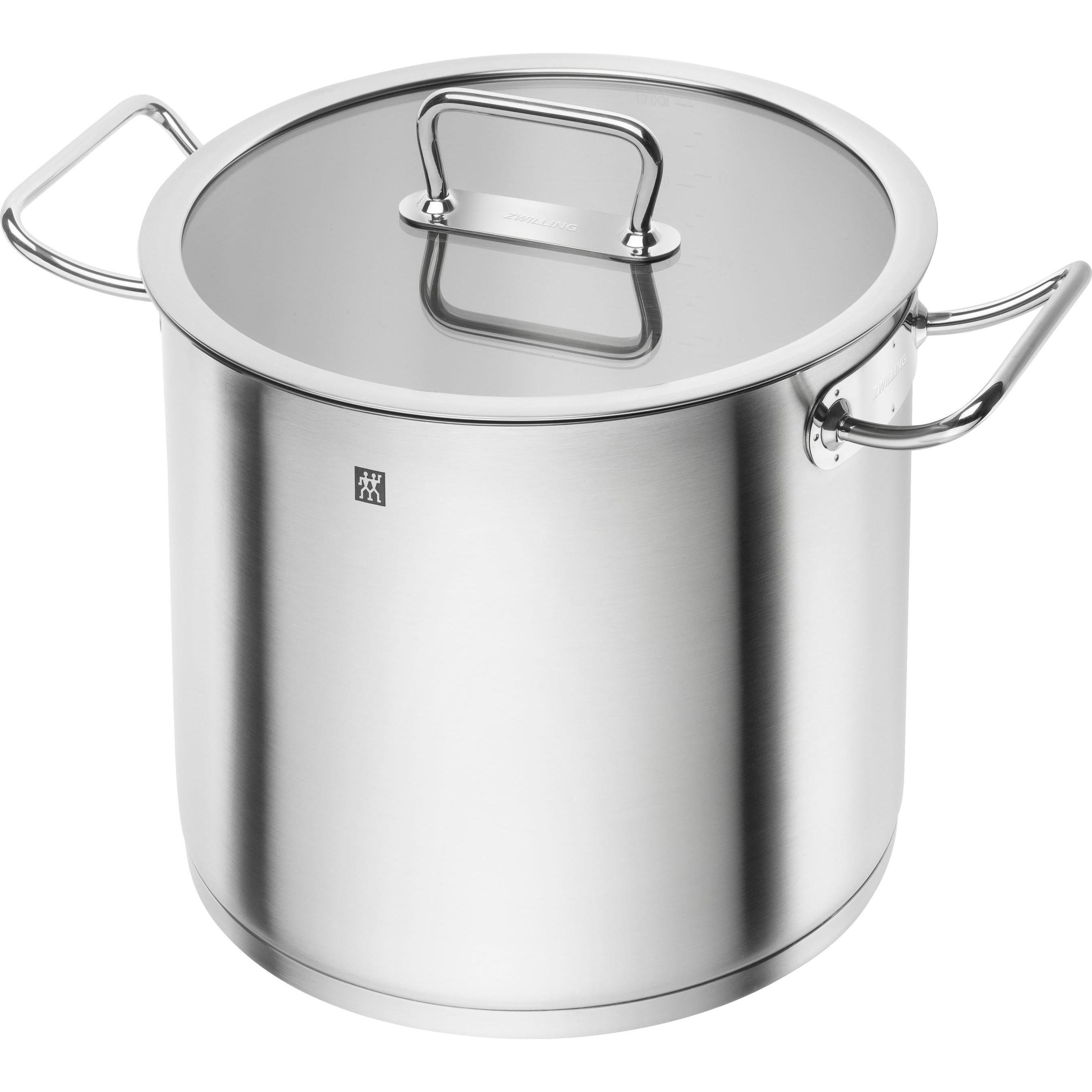 Zwilling Pro Kochtopf hoch, 28 cm, Pfanne + Kochtopf, Silber