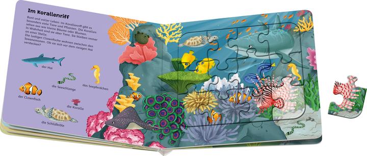 Immagine prodotto Ravensburger Puzzle-Buch: Tiere der Welt (12 pezzi)