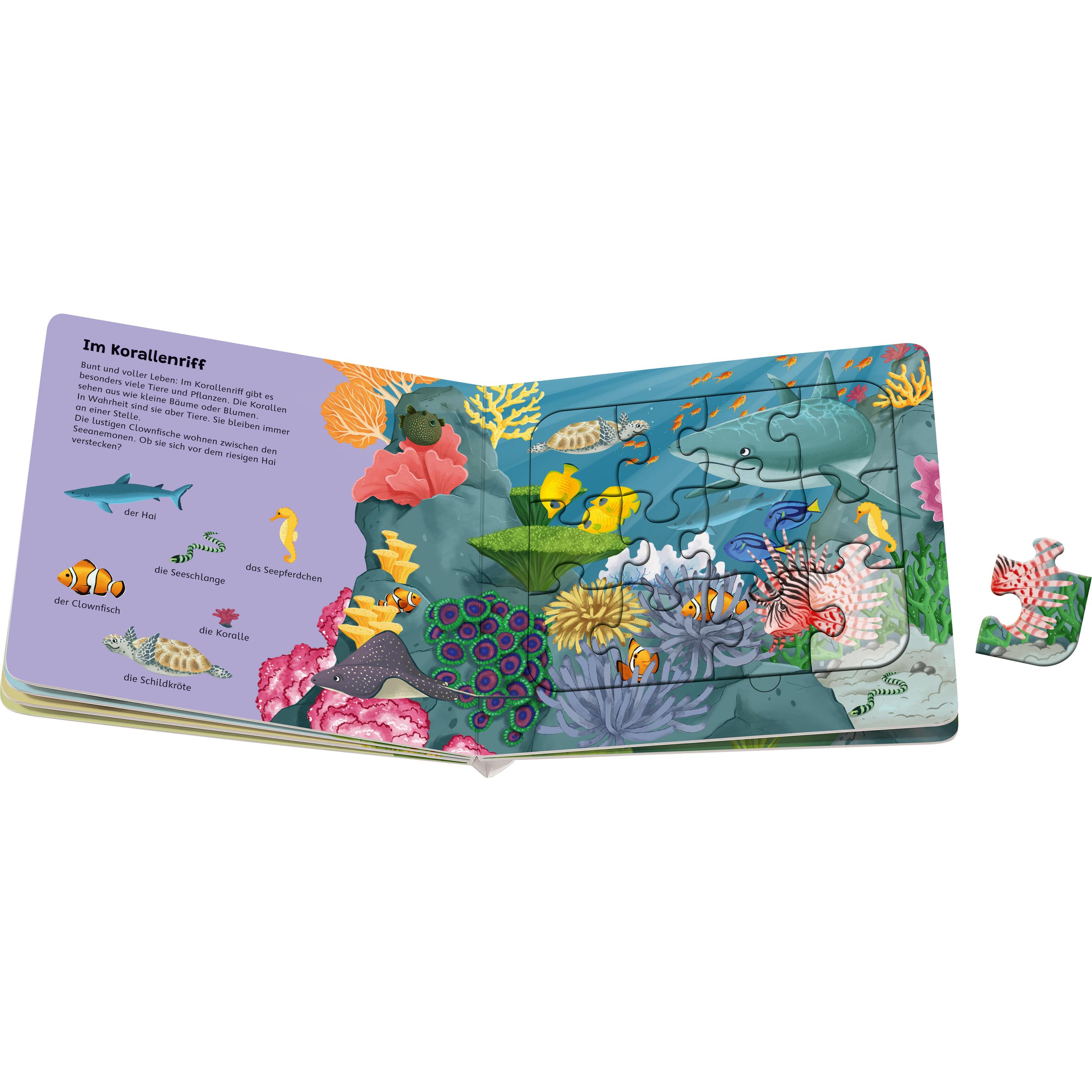 Thumbnail - Ravensburger Puzzle-Buch: Tiere der Welt (12 Teile)