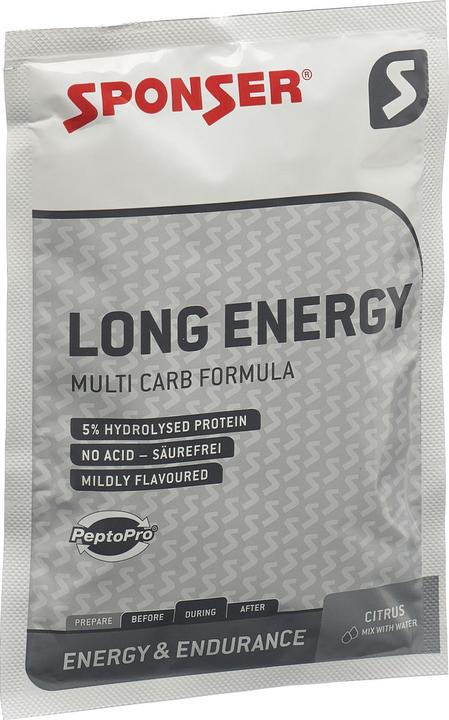 Image du produit Sponser Énergie longue (Citron, 1 pcs, 60 g)