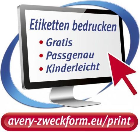 Actual product image Avery Universal labels