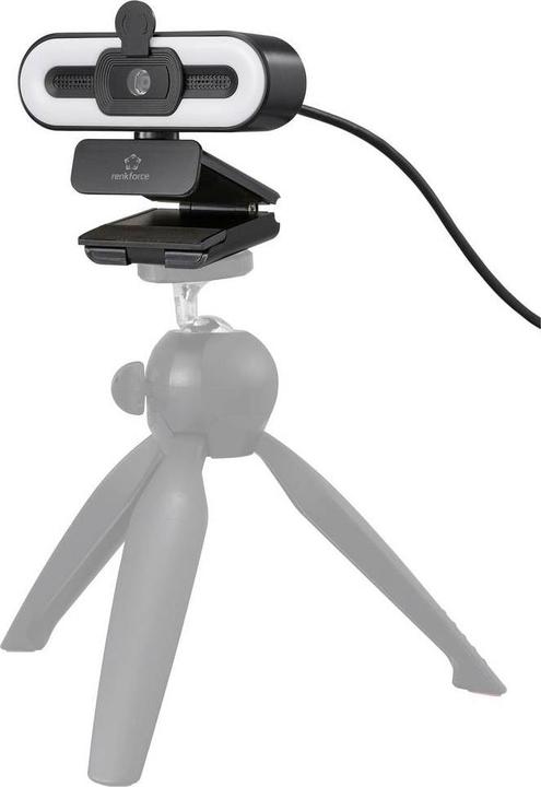 Actual product image Renkforce RF-WC-190 Webcam 2592 x 1944 pixels Clamp mount Tripod thread