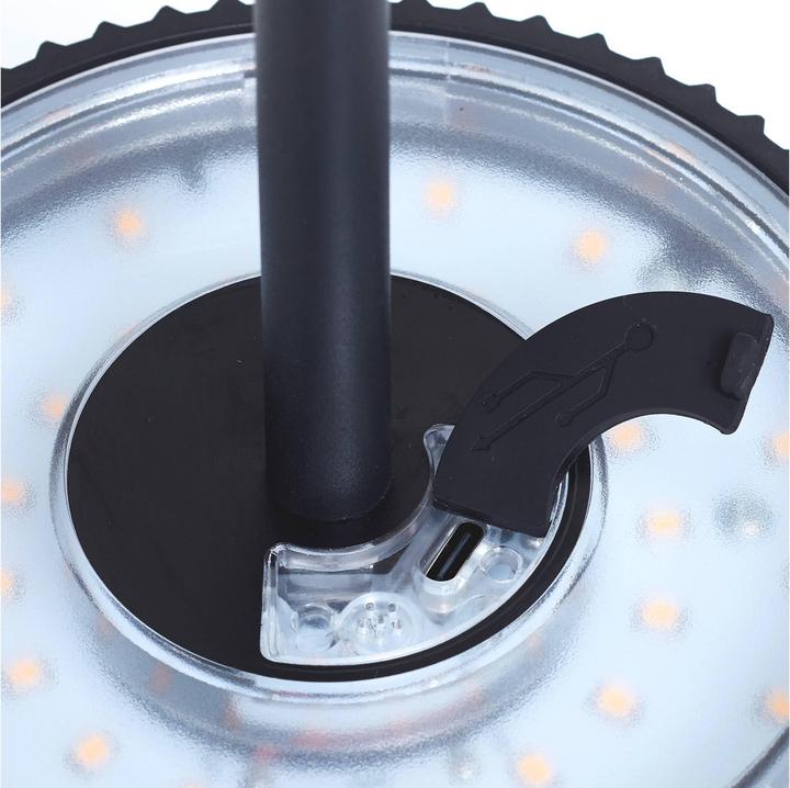 Actual product image Brilliant LED-Akku-Stehleuchte Macobo, 3,4W, 340lm, 3000K, schwarz (340 lm)