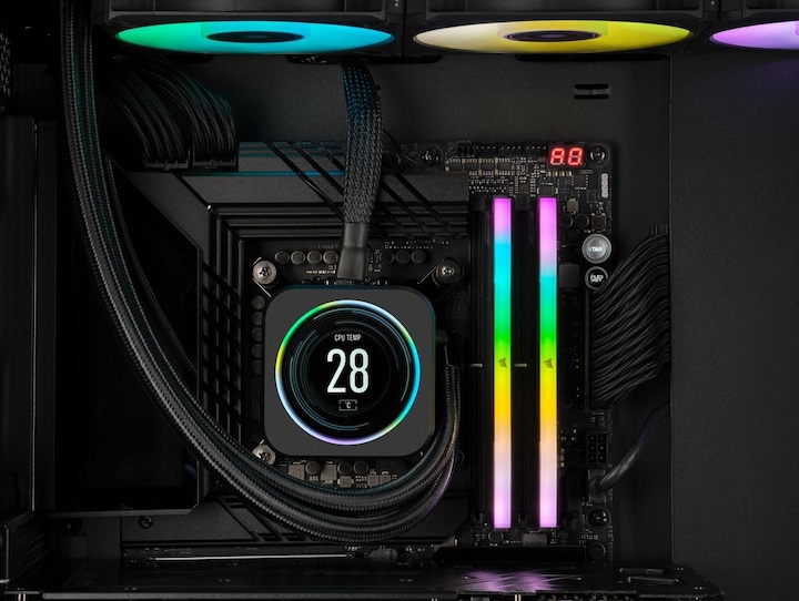Image du produit Corsair Vengeance RGB (2 x 16GB, 6000 MHz, RAM DDR5, DIMM)