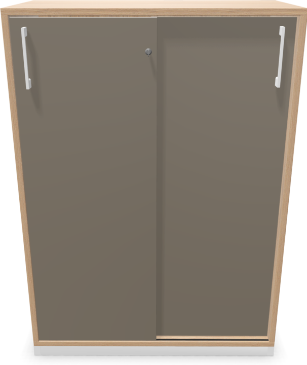 Actual product image Narbutas Choice sliding door cabinet (80 x 40 x 111.5 cm)