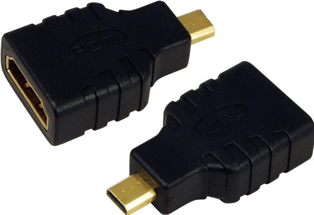 Actual product image LogiLink Micro HDMI to (HDMI)