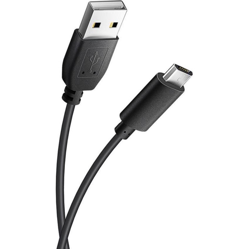 Partner Telecom Cavo Blue Star BLUE STAR LITE da USB A 3A a Micro USB 1,2 m nero (1.20 m), Cavo USB
