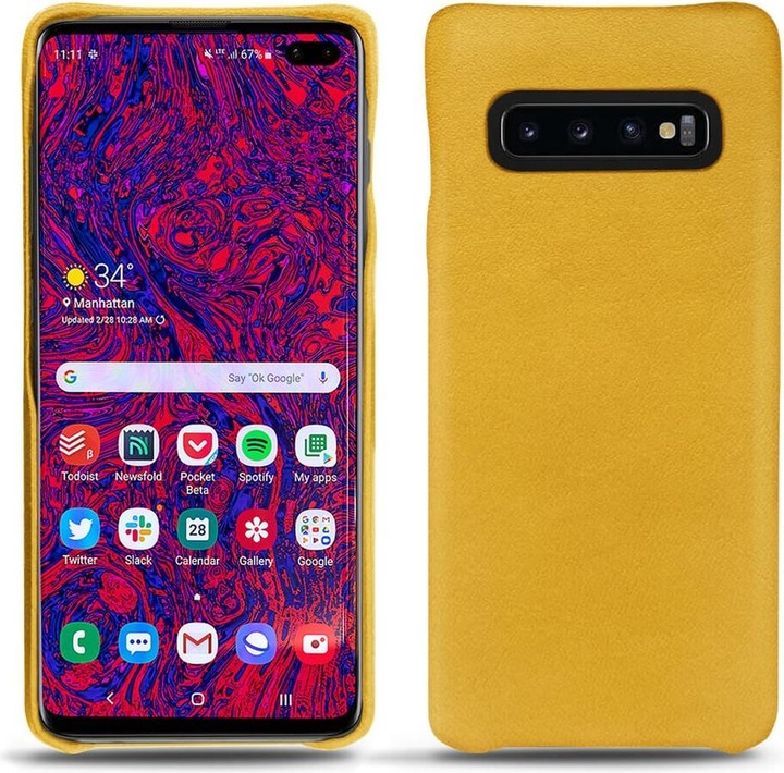 Jaune soulèu ( Pantone #F3B934 )