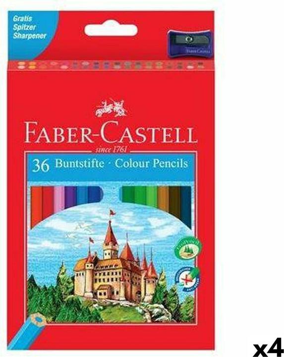 Actual product image Faber-Castell Coloured pencils coloured 4 pieces (Colored, 4 x)