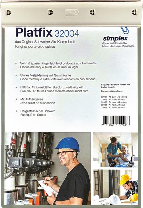 Produktbild Simplex Platfix (22 x 32 cm)