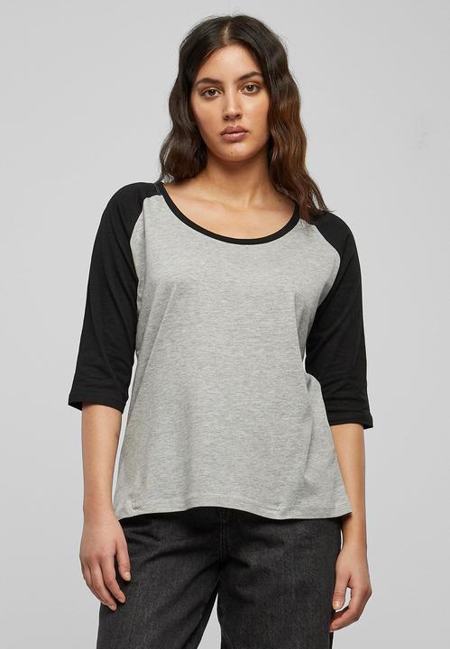 Image du produit Urban Classics Ladies 3/4 Contrast Raglan Tee (XS)