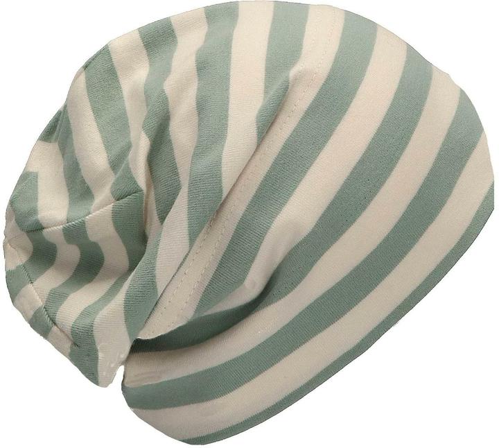 Image du produit Sterntaler Bonnet Slouch-Beanie rayé vert Gr. 43 (43)