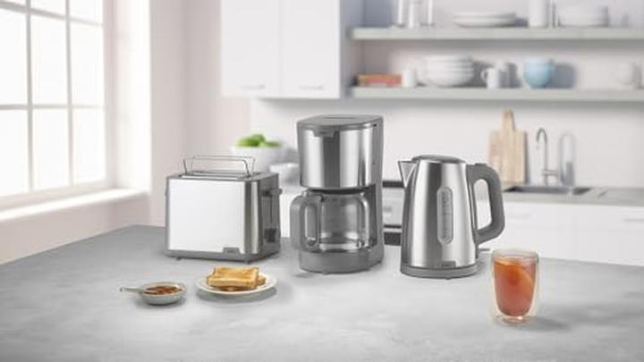 Immagine prodotto Braun Toaster PurShine HT 1510 GY (edelstahl/grau, 900 Watt, f?r 2 Scheiben Toast)