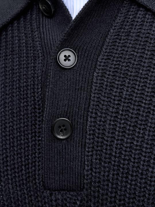 Produktbild Jack & Jones Einfarbig Gestricktes Polo Gestricktes Polo (M)