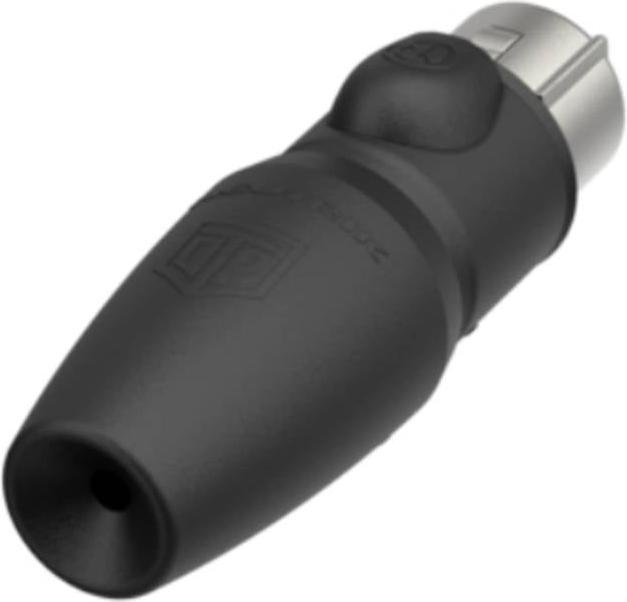 Actual product image Neutrik NC5FX1-TOP-14 XLR plug connector Coupling, straight Number of poles: 5 Black 1