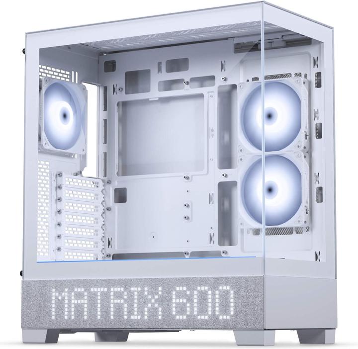 Actual product image Phanteks Boitier Moyen Tour E-Atx Xt View Matrix RGB Avec Panneaux Vitrés (Blanc) (ATX, E-ATX, mATX, Mini-ITX)