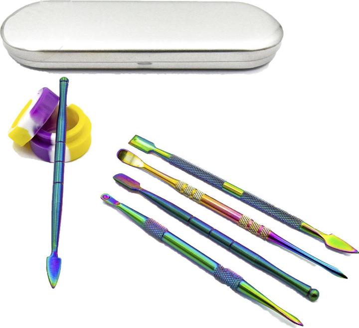 BestV High Grade Stainless Steel Silicone Dab Tool Set