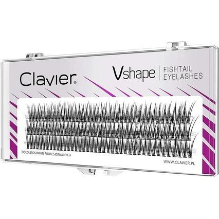 Clavier, Künstliche Wimpern, Vshape Tufts Eyelashes 10Mm