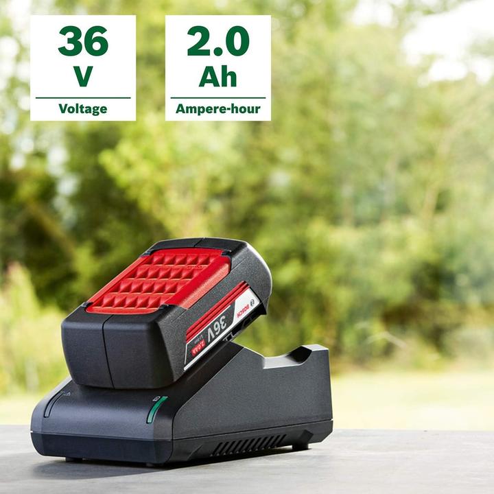 Immagine prodotto Bosch Home & Garden Set di avviamento GBA 36V (1x2.0Ah) + AL 36V-20 (36 V)