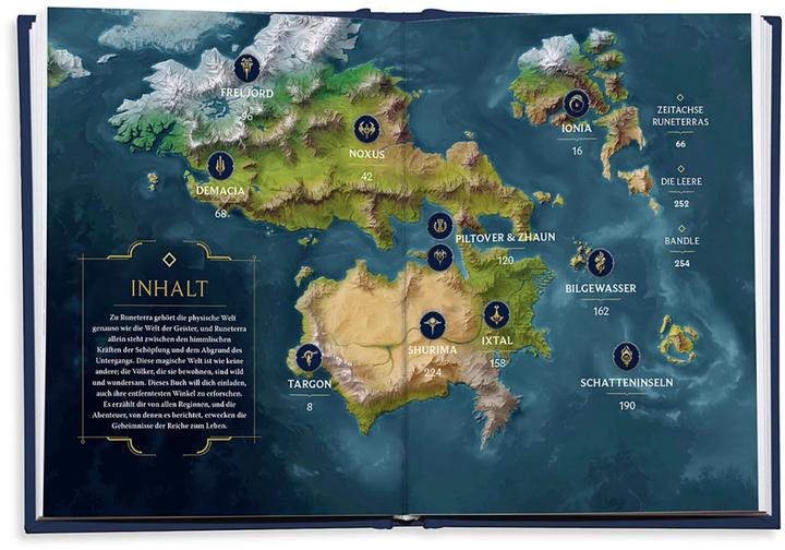 Produktbild League of Legends. Die Reiche von Runeterra (Deutsch, 2020)