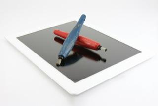 Actual product image Nomad Brush PaintBrush Stylus PLAY for Kids Fireball Red