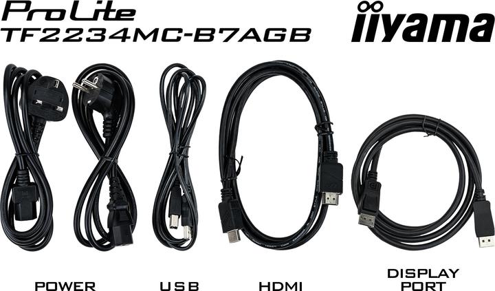 Actual product image iiyama ProLite TF2234MC-B7AGB (1920 x 1080 pixels, 21.50")