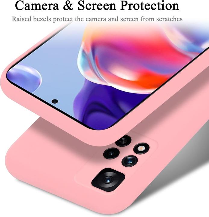 Immagine prodotto Cadorabo Custodia in silicone liquido TPU per Xiaomi RedMi NOTE 11 PRO+ (Xiaomi Redmi Note 11 Pro+)