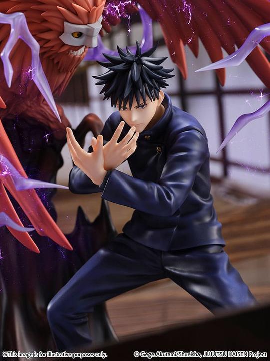 Actual product image Estream Jujutsu Kaisen SHIBUYA SCRAMBLE FIGURE PVC Statue 1/7 Megumi Fushiguro 28 cm