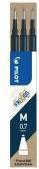 Actual product image Pilot FriXion Refill Set à 3 (Refill, Blue, Black, 0.35 mm)