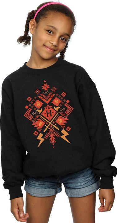 Produktbild Christmas Fair Isle Sweatshirt Mädchen (128)