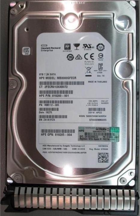 Image du produit HPE DRV HDD 8TB 7.2K LFF (8 To, 3.5")