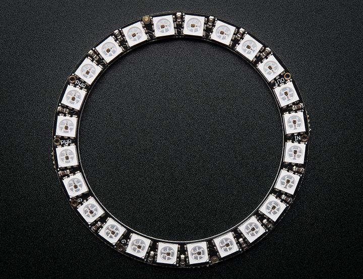Image du produit Adafruit NeoPixel Ring 24 x WS2812 5050 RGB LED