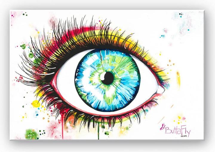 Actual product image Trenddeko Buttafly - Oracle (45 x 30 cm)