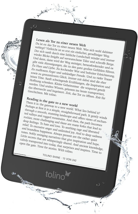 Image du produit tolino Shine (6", 16 Go, Noir)