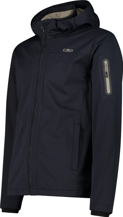 Actual product image CMP Campagnolo Jacket Zip Hood Light Melange (48, M)