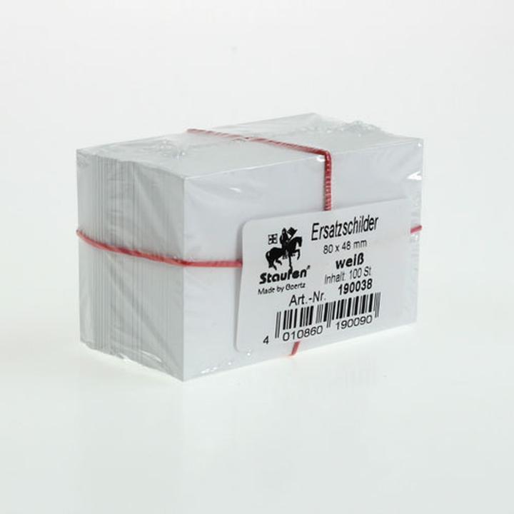 Actual product image Goertz Replacement signs (4.80 cm, 8 cm)