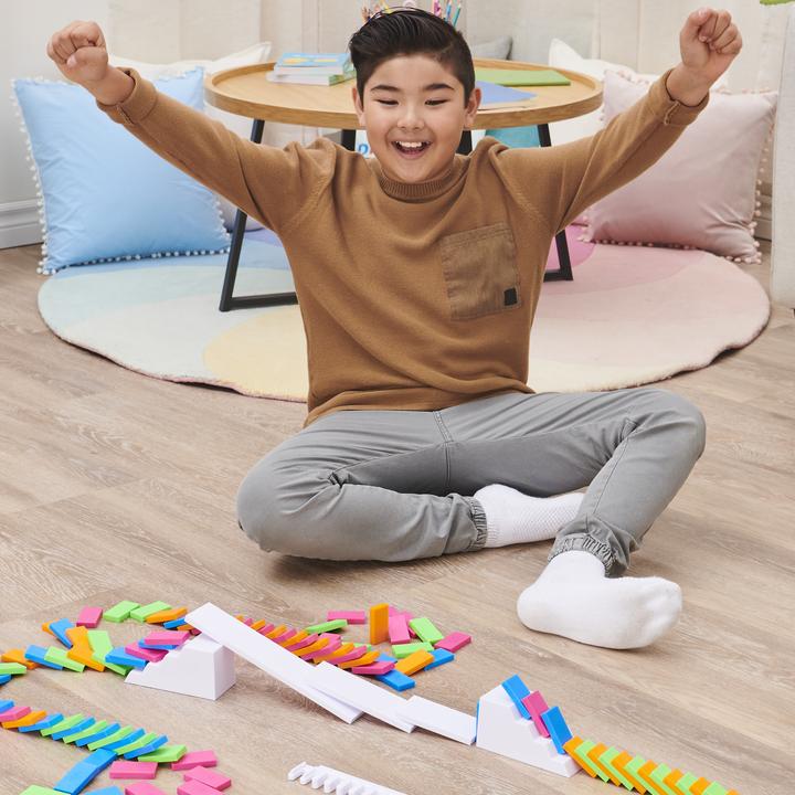 Actual product image Spin Master Domino Creation Deluxe (German, French, Swiss German, Italian, English)